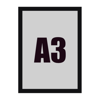 Magnetic rėmelis A3 (juodas)