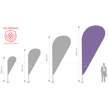 PRO stiebas XL - 560 cm