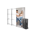 POP UP Tiesi 3x3 + Parodų stendas
