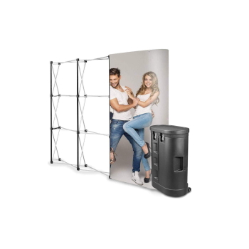 POP UP Tiesi 3x3 + Parodų stendas