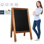Medinis reklaminis lauko stovas PRO (65x118 cm) - atsparus vandeniui