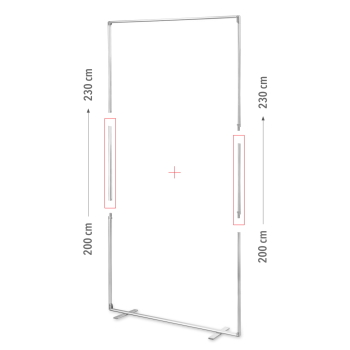 LONG SET 2.3, skirtas MEGA SEG™ 100x200