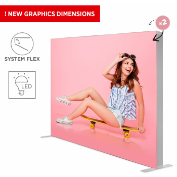Sienelė LED BOX™ PLUS 300x200
