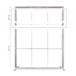 LUNIX™ 100/200/300x250 cm aukščio prailginimo rinkinys