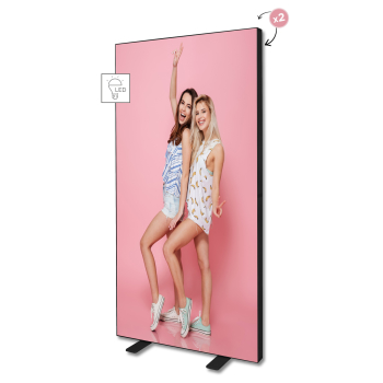 LED BOX™ 100x230 - juoda