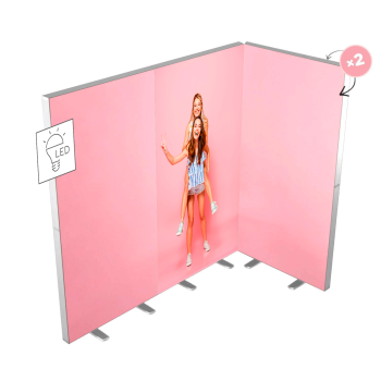 Kampinė jungtis LED BOX™ 2.0