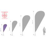 Standard Plus stiebas S - 290 cm