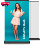 Roll up Exclusive Black 150x200