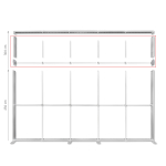 LUNIX™ 500x250 cm aukščio prailginimo rinkinys