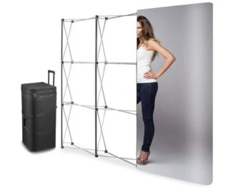 Parodos sienelė Magnetic Pop Up Standard - 3x3, tiesi, į lagaminą