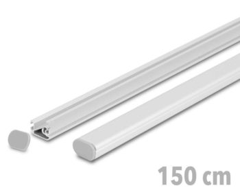 Twin plakatų laikikliai - 150 cm