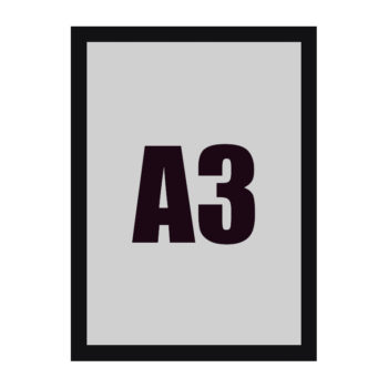 Magnetic rėmelis A3 (juodas)