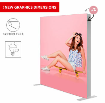 Sienelė LED BOX™ PLUS 200x200