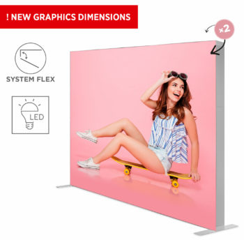 Sienelė LED BOX™ PLUS 300x200