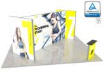 LUNIX™ parodos stendas 25 m² (5x5) sala