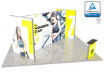 LUNIX™ parodos stendas 36 m² (6x6) sala