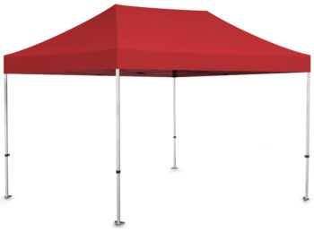 Stogas palapinei 3x4,5 - raudona